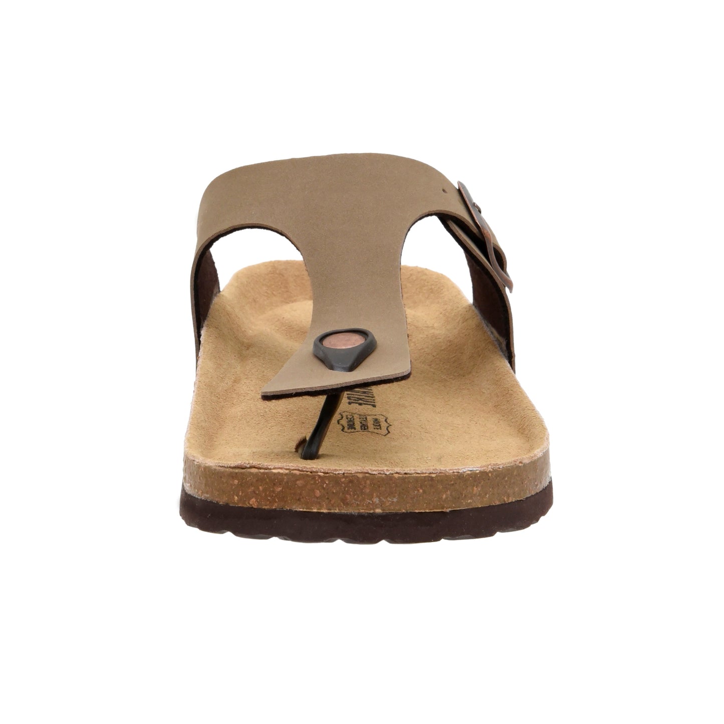 Cushionaire Leah Men's Cork Footbed Sandal