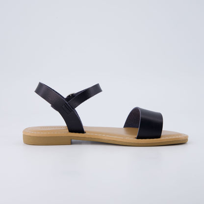 Cushionaire Clara Casual Flat Girls Sandals