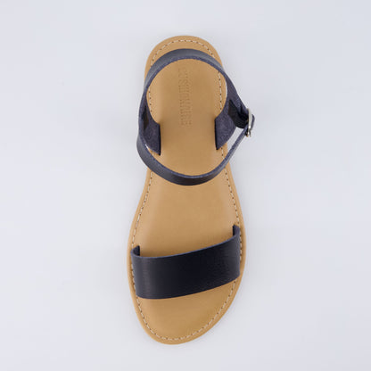 Cushionaire Clara Casual Flat Girls Sandals