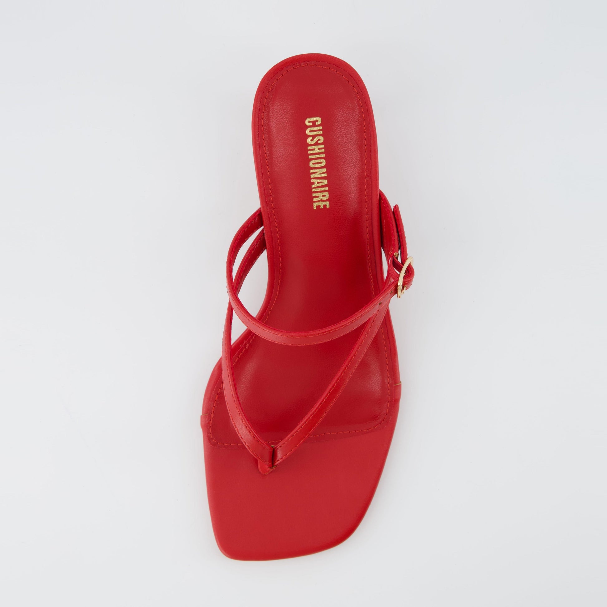 Cushionaire Madrid Kitten Heel Sandals