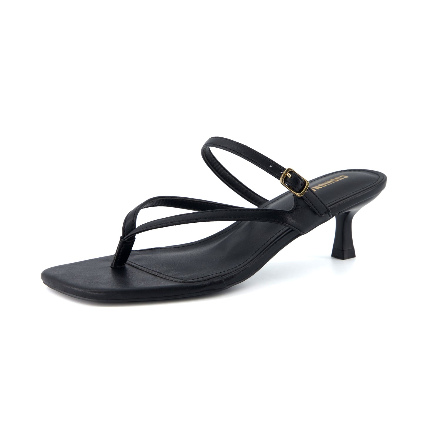 Cushionaire Madrid Kitten Heel Sandals