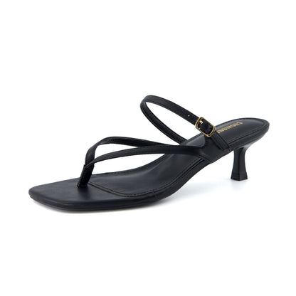 Cushionaire Madrid Kitten Heel Sandals