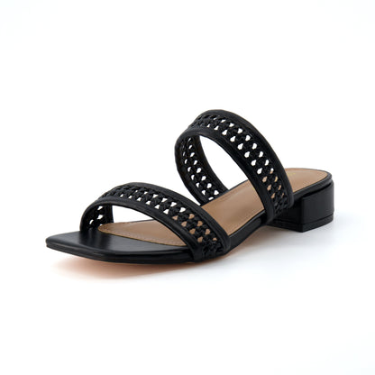 Cushionaire Norma Block Heel Sandals