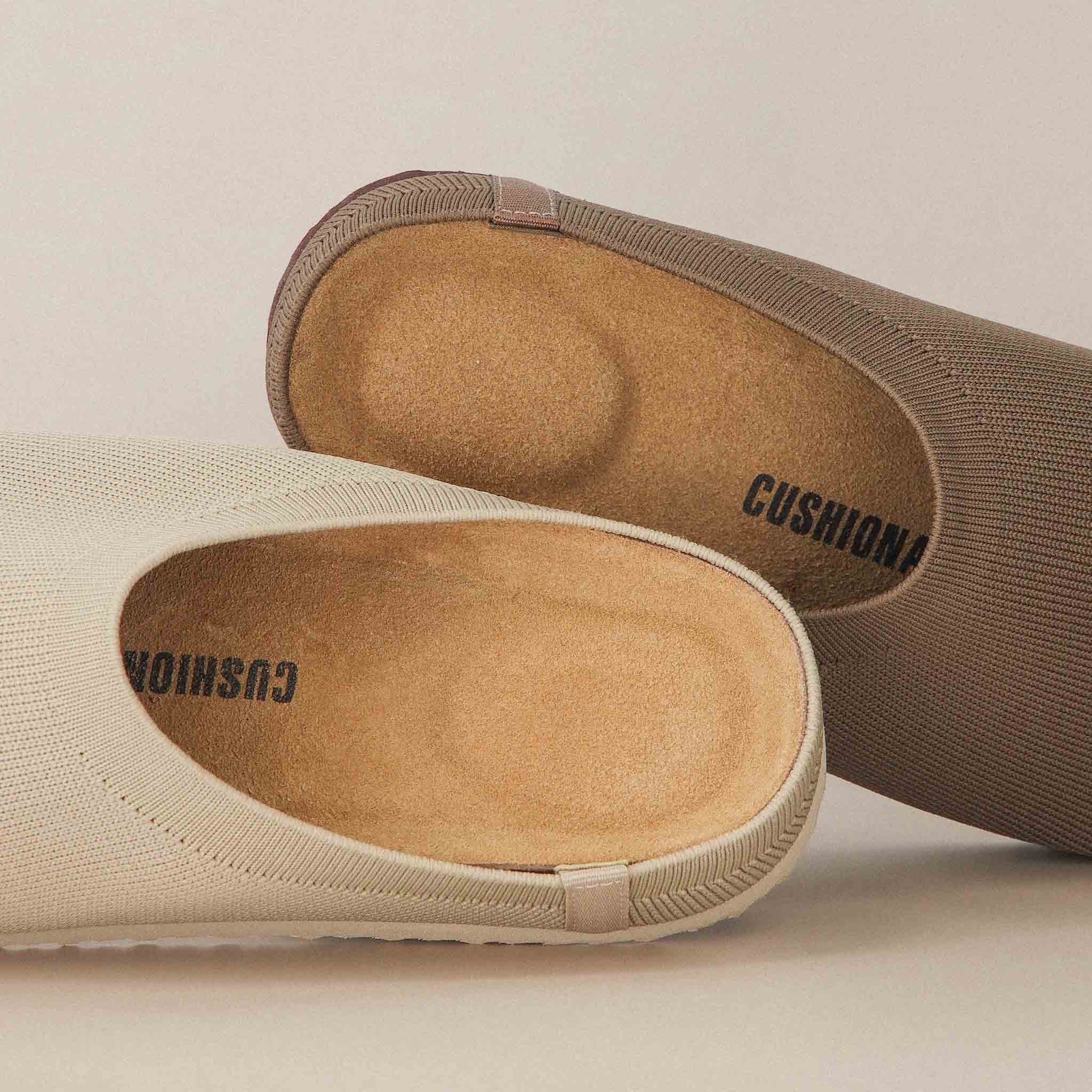 Cushionaire Sils Knit Cork Footbed Clog
