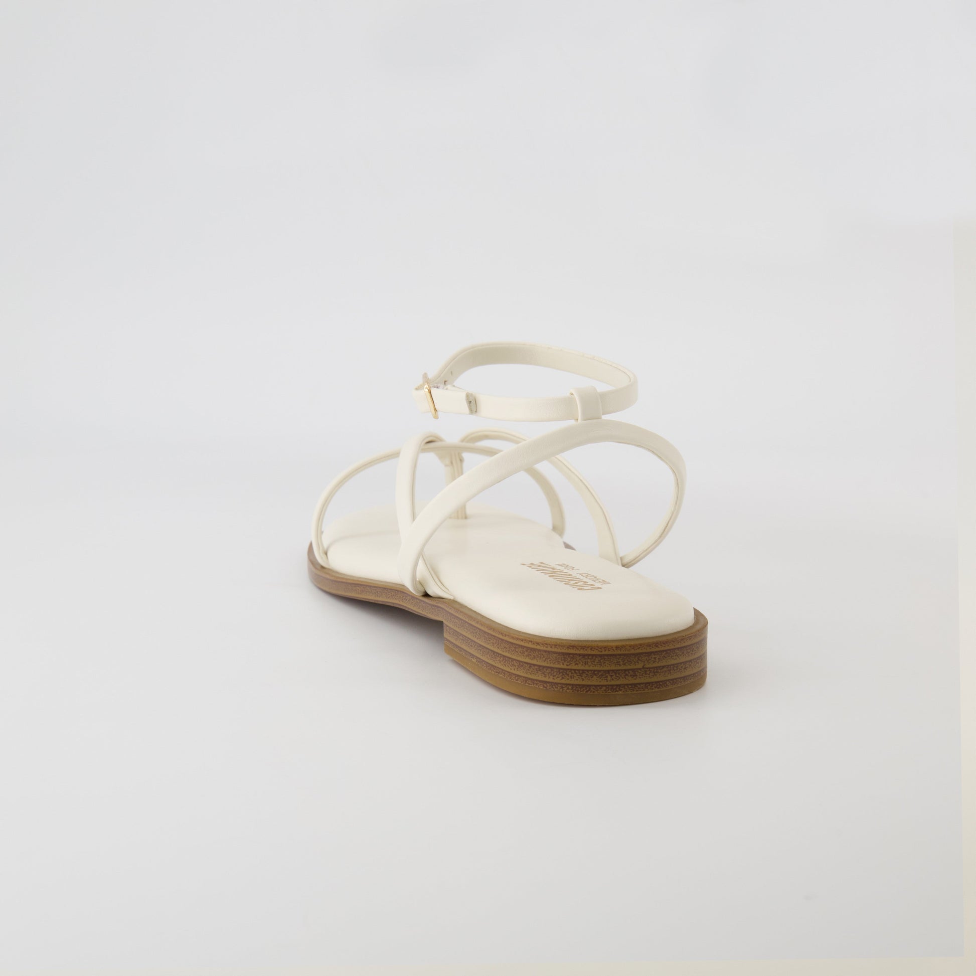 Cushionaire Vida Strappy Flat Sandal
