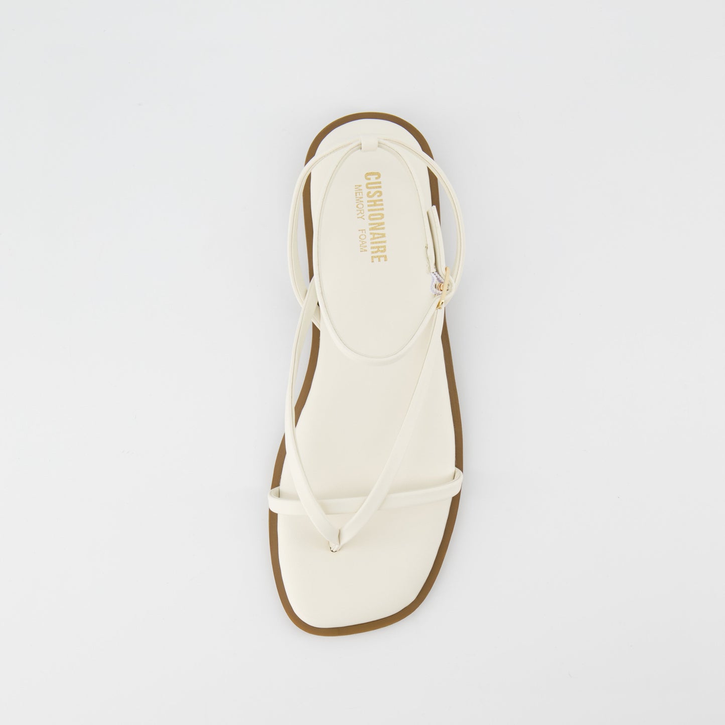 Cushionaire Vida Strappy Flat Sandal