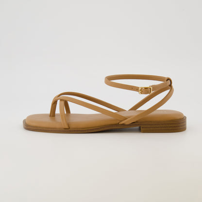 Cushionaire Vida Strappy Flat Sandal