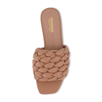 Cushionaire Aramis Woven Slide Sandal