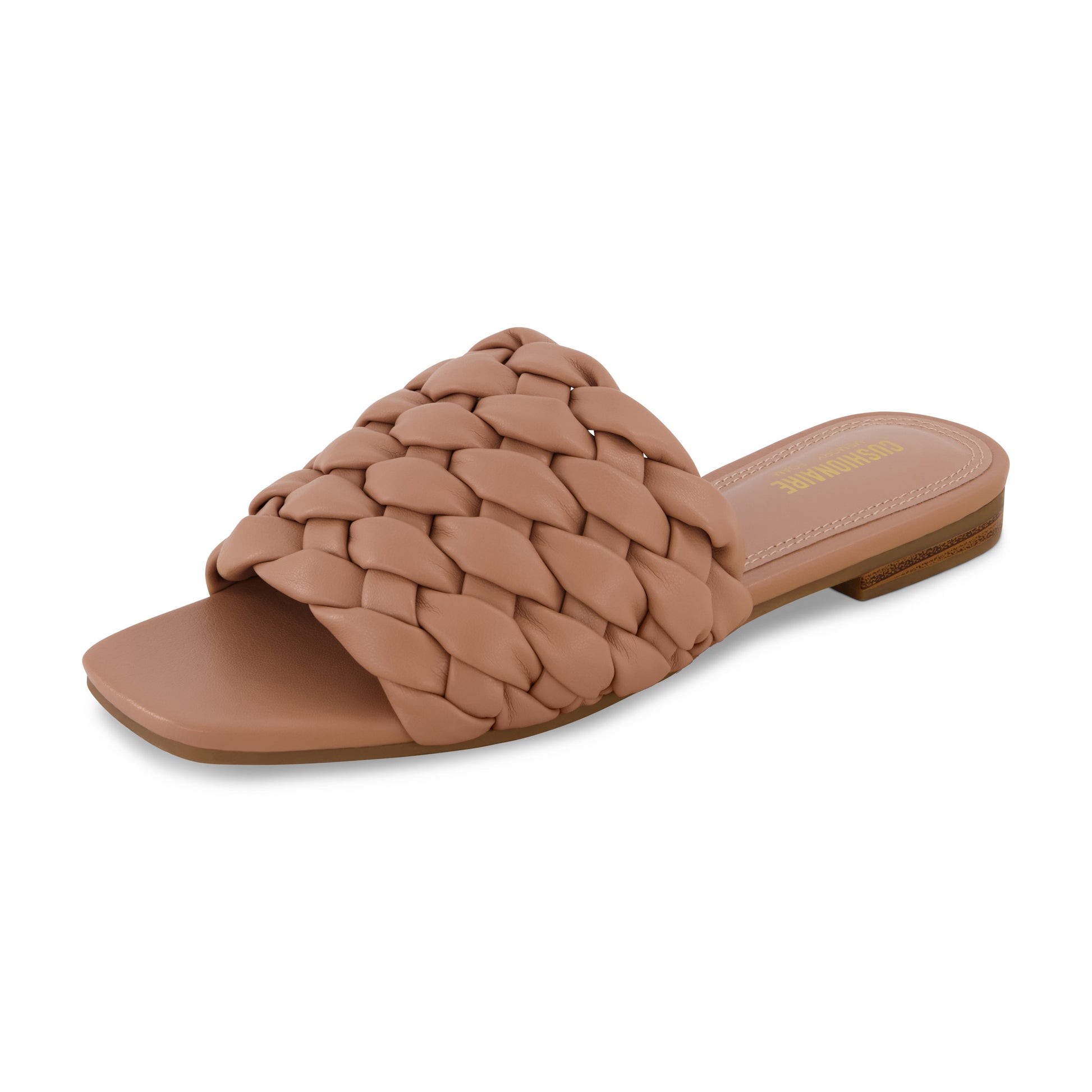 Cushionaire Aramis Woven Slide Sandal