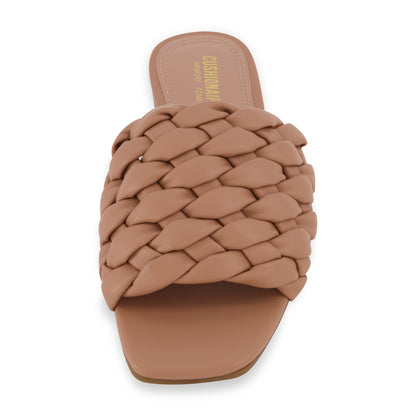 Cushionaire Aramis Woven Slide Sandal