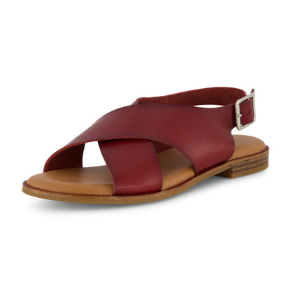 Cushionaire Lake Cross Band Sandal