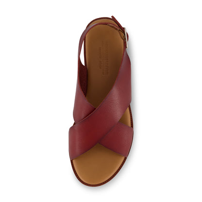 Cushionaire Lake Cross Band Sandal