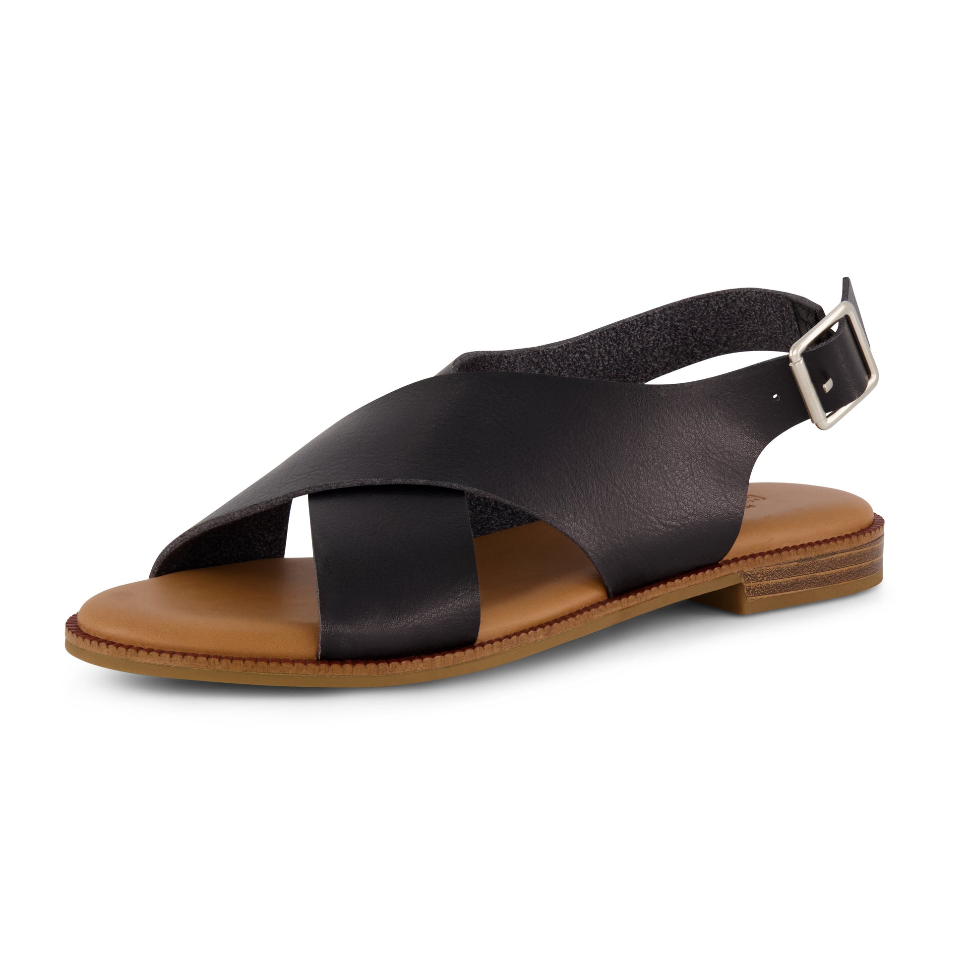 Cushionaire Lake Cross Band Sandal
