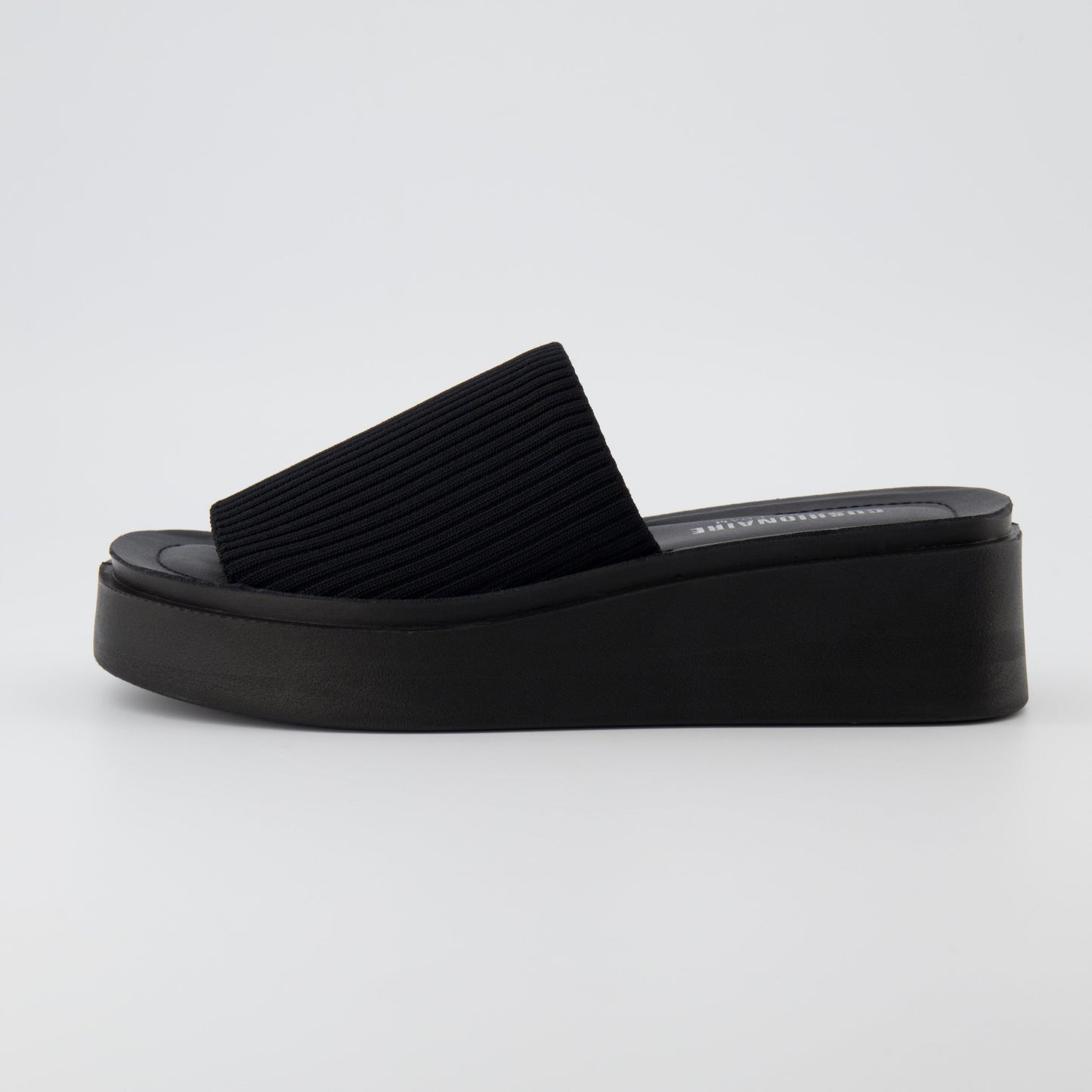 Cushionaire Pim Knit Platform Sandal