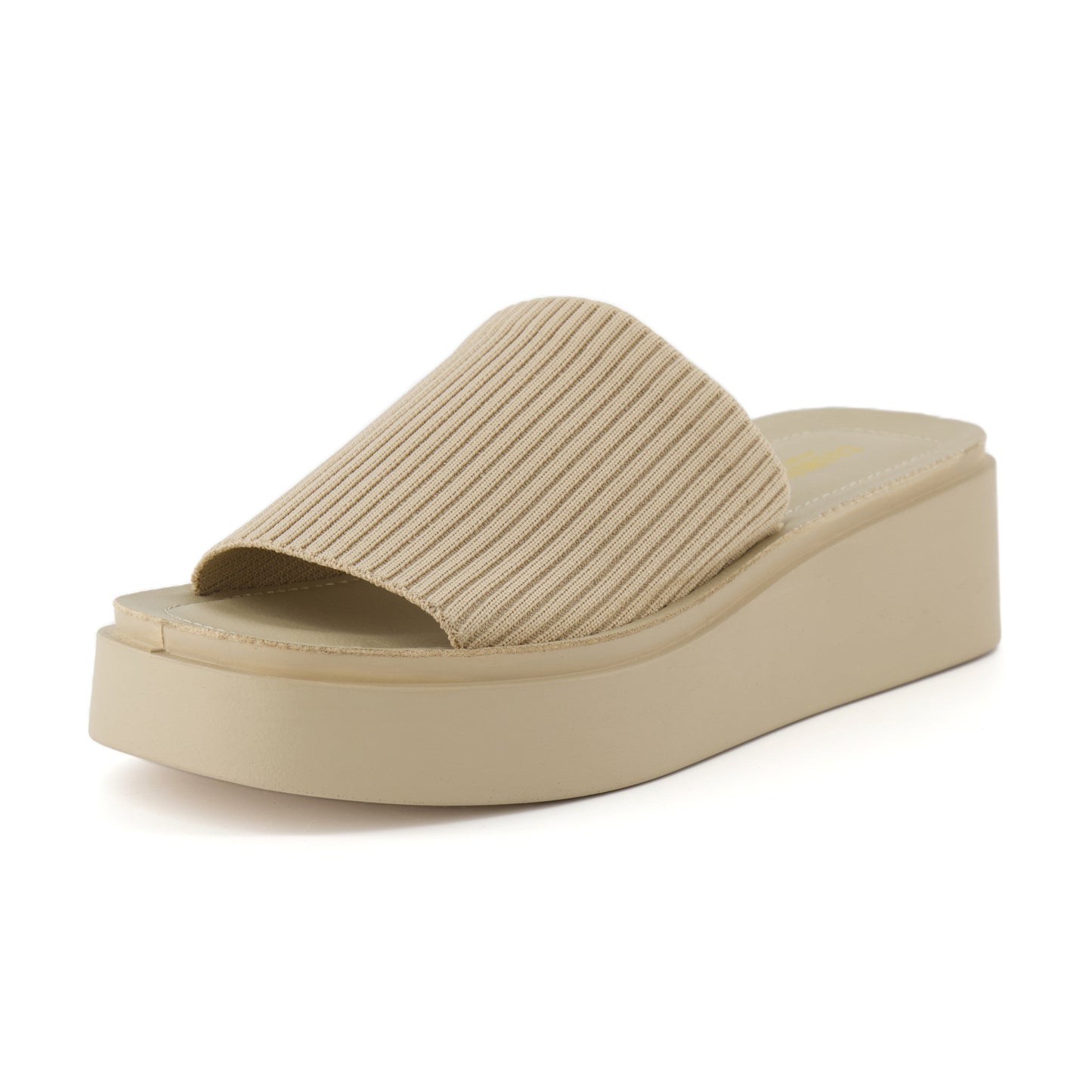 Cushionaire Pim Knit Platform Sandal