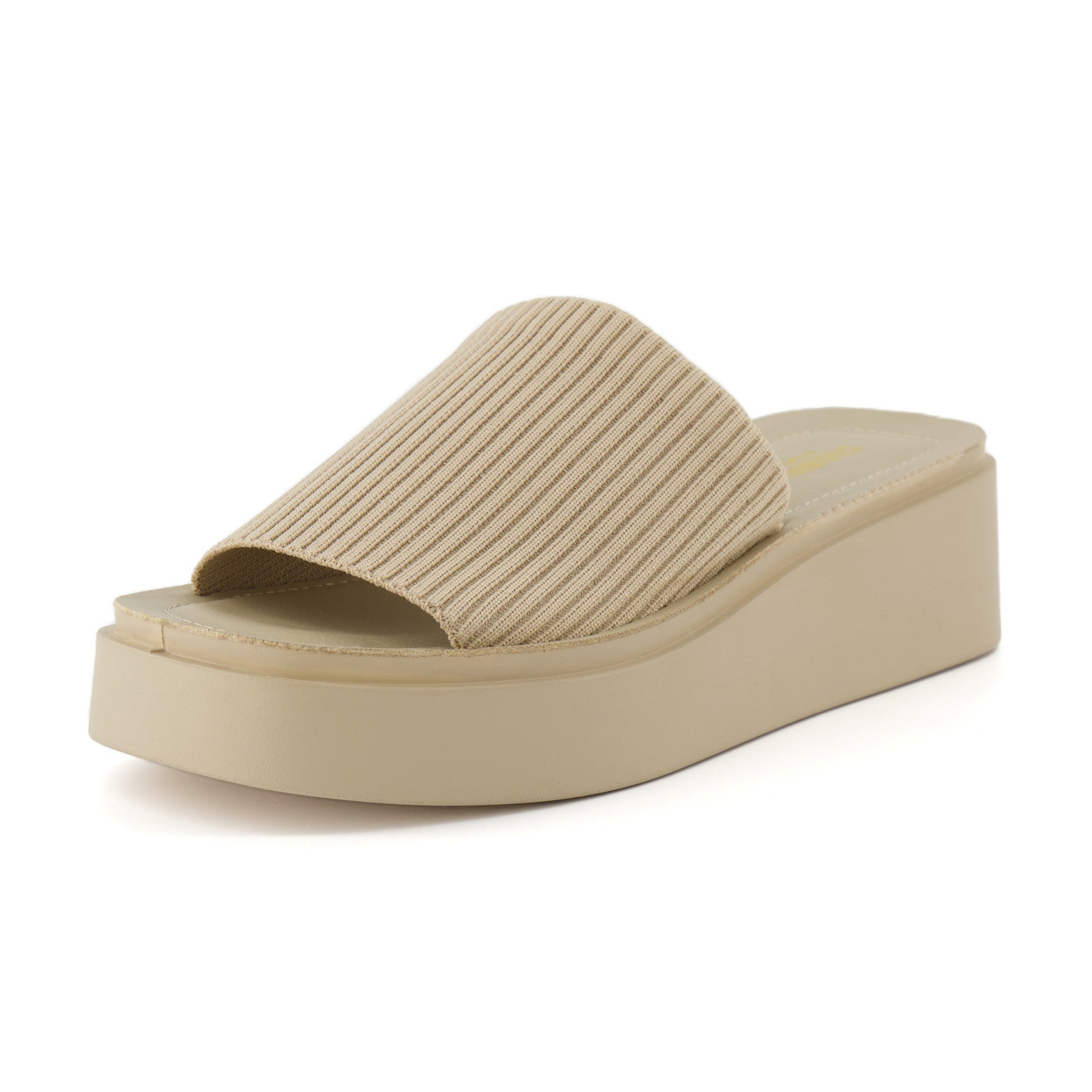 Cushionaire Pim Knit Platform Sandal