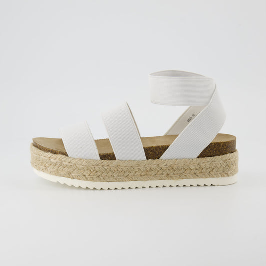 Cushionaire Mandy Stretch Platform Sandal