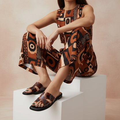 Cushionaire Voyage Cutout Strap Slides