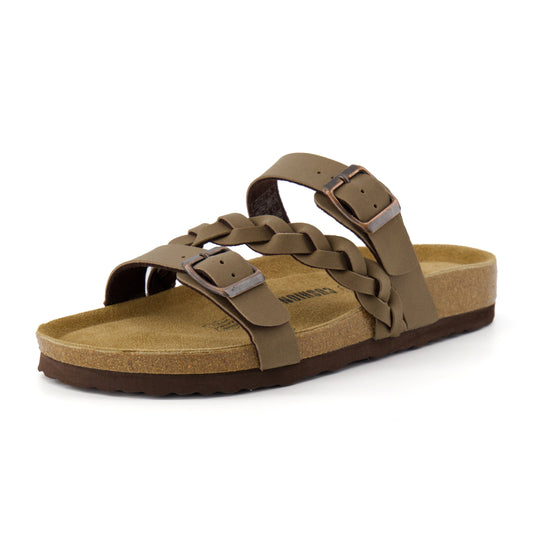Cushionaire Lizzy Cork Footbed Sandal