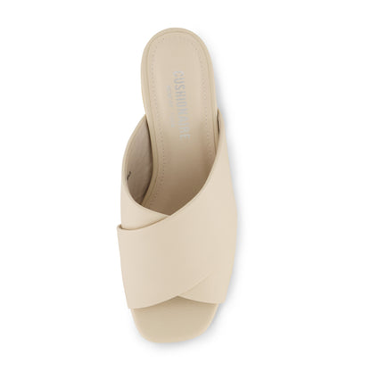 Cushionaire Garland Cross Band Dress Sandal