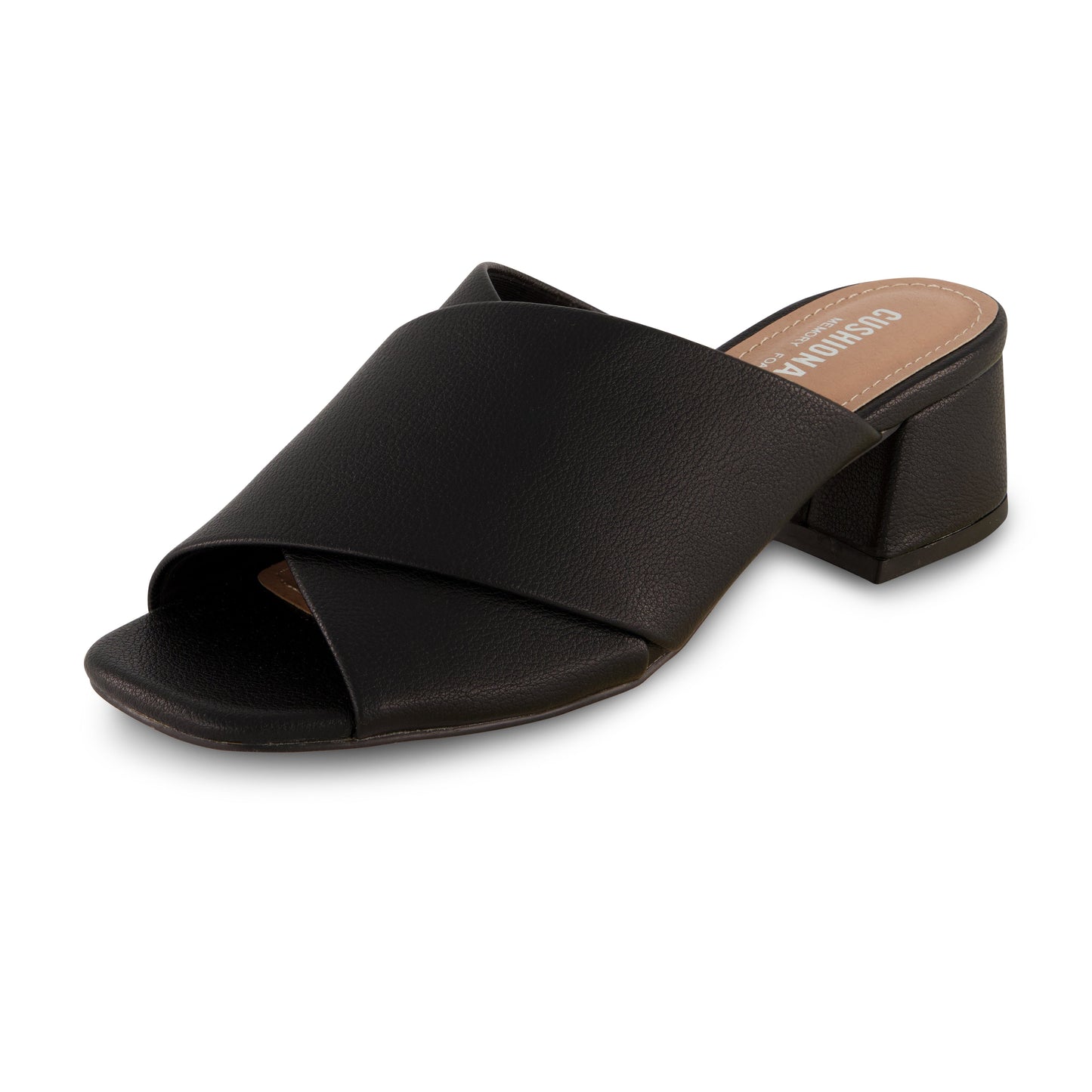 Cushionaire Garland Cross Band Dress Sandal