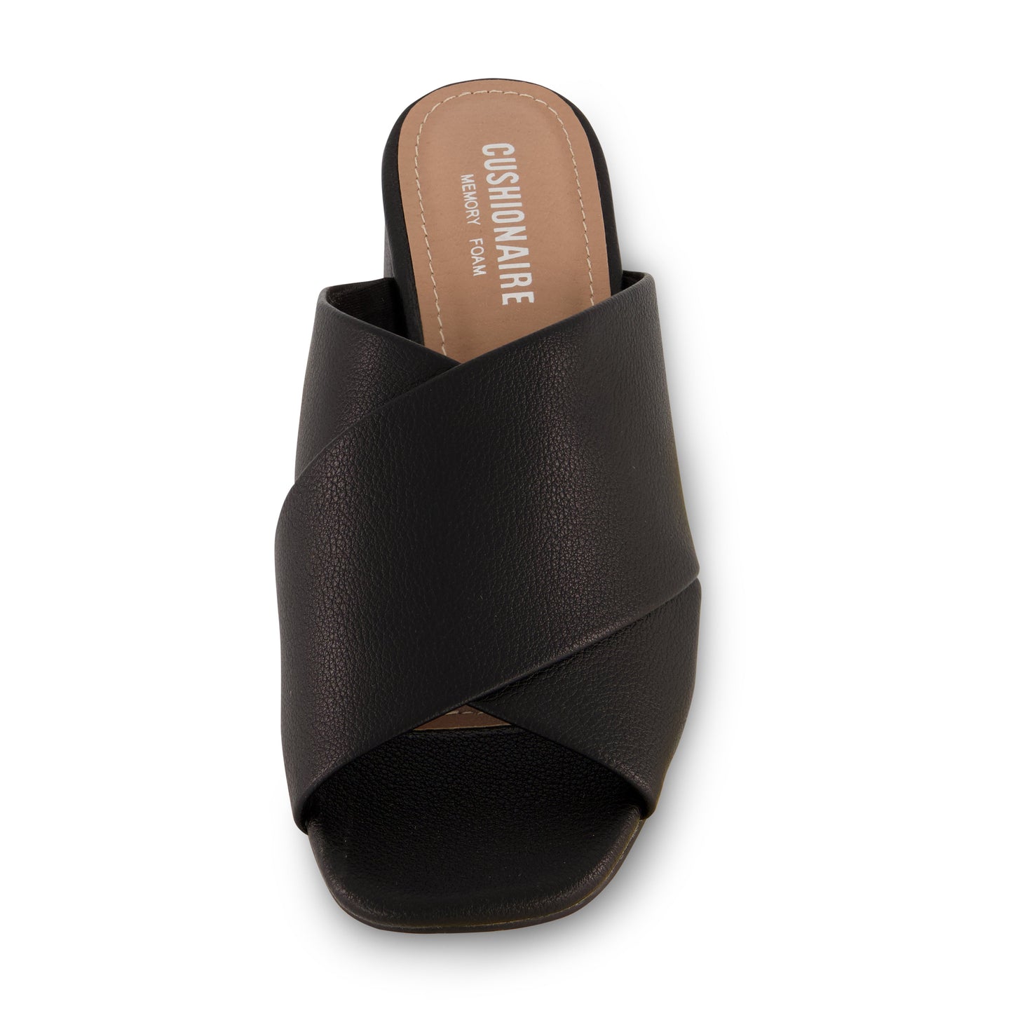 Cushionaire Garland Cross Band Dress Sandal