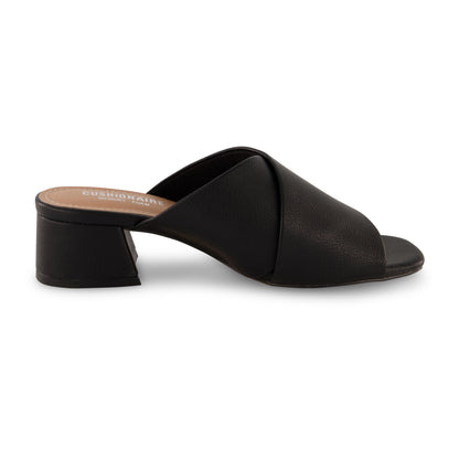 Cushionaire Garland Cross Band Dress Sandal